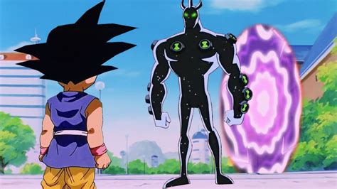 Goku GT vs Alien X Reboot (Ben 10 Alien X.